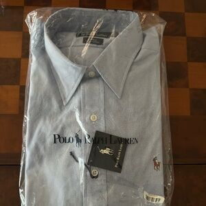 Ralph Lauren Blue Dress Shirt (New)